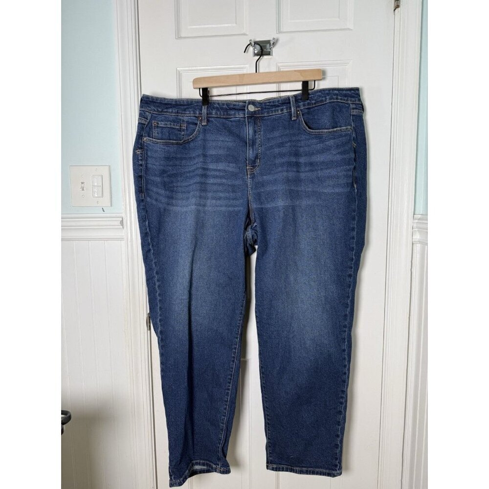Torrid Perfect Boyfriend Ankle Classic Blue Demin Jeans Women’s Sz 26T